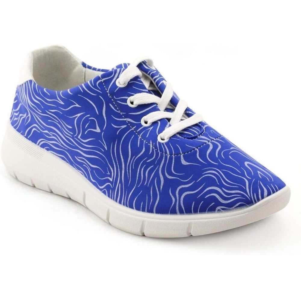ARCOPEDICO L76 BLUE WHITE SWIRL SNEAKERS, MIB, SZ 41, 40, 39